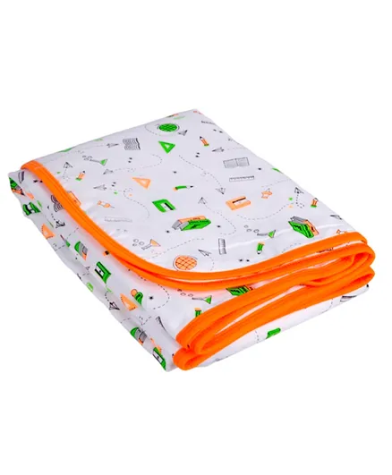 Wonder Wee Blanket - Orange Stationery