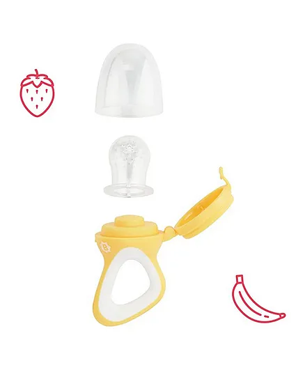 Babymoov Soft Silicone Feeder Nibbler Set of 3 - Yellow