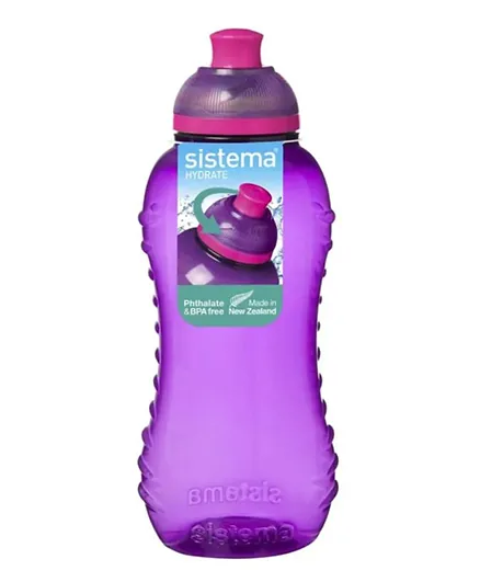 Sistem Squeeze Water Bottle Purple - 330mL