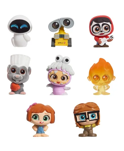 Disney Doorables Pixar Fest Collection Peek includes 8 Collectible Figures