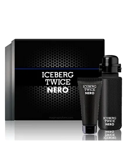 ICEBERG Twice Nero EDT 125mL + Shower Gel 100mL Combo Set