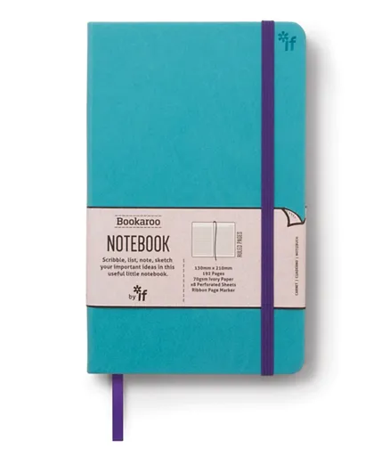 IF Bookaroo A5 Notebook Journal - Turquoise