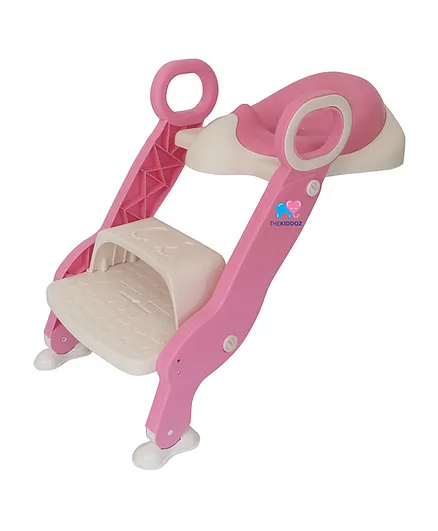 TheKiddoz Steps Baby Potty Traning Seat - Pink