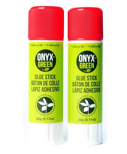 Onyx And Green Eco Friendly Glue Sticks (4701) - Pack of 2