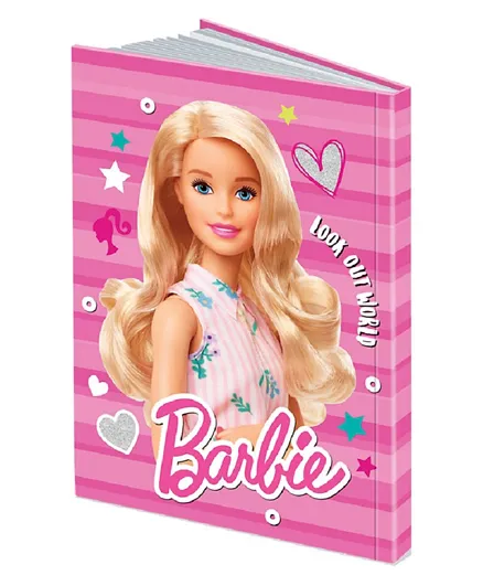 Barbie Arabic Hardcover Notebook -100 Sheets