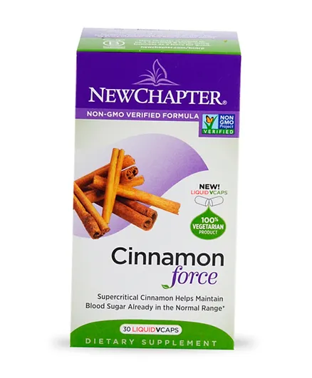 New Chapter  Cinnamon Force - 120 Capsules