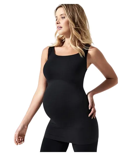 Mums & Bumps Blanqi Maternity Belly Support Tanktop - Black