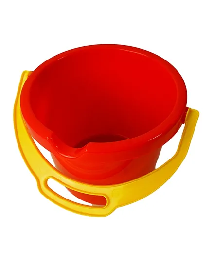 Dantoy Bucket With Handle - Red