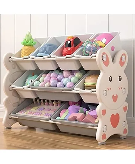 Kidsavia Toys Storage Organizer - Pink Bunny