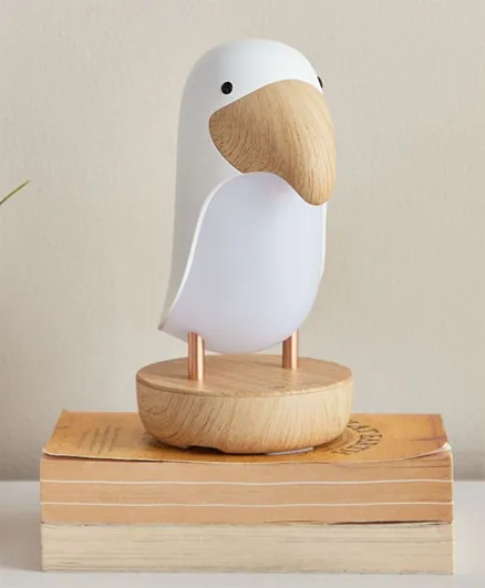 HomeBox Gleam Toucan ABS Rechargeable Night Lamp