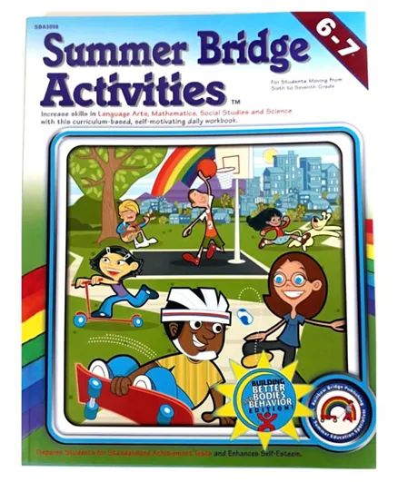 دار رينبو بريدج للنشر - كتاب أنشطة العطلة الصيفية للصفين 6-7 - 148 صفحة