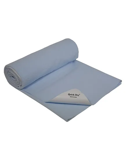 Quick Dry Mattress Protector Large - Blue
