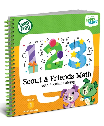 Leapfrog Scout & Friends Math & Problem Solving Activity Book - Multicolour
