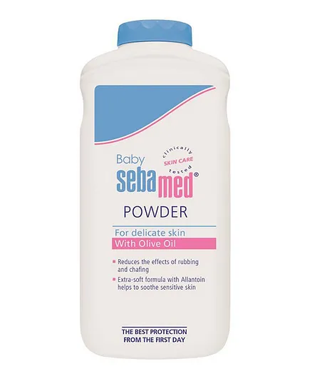 Sebamed Baby Powder 400g, Natural Honeysuckle, Prevents Diaper Rash, 0-24 Months, Clinically Tested, Soft & Healthy Skin