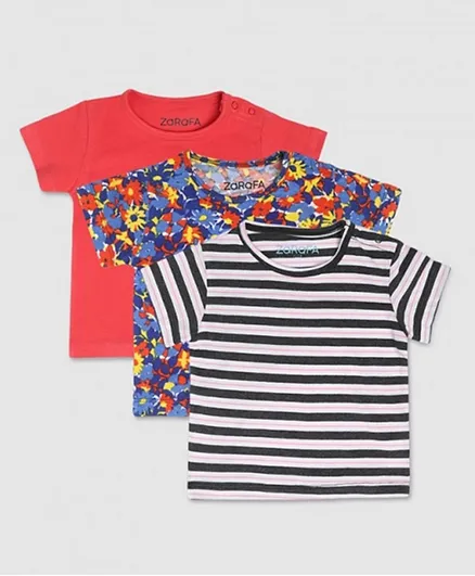 Zarafa 3 Pack T-Shirts - Multicolor