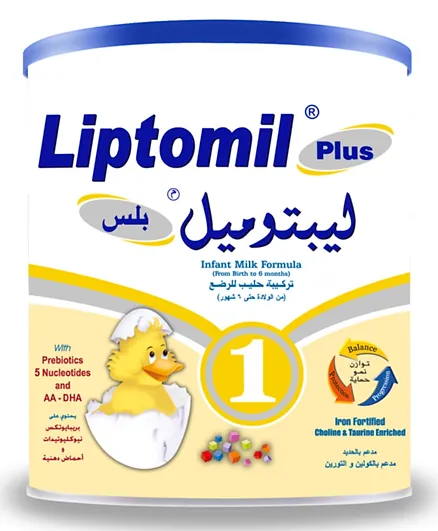 Liptomil Plus 1 Infant Formula Milk - 400g