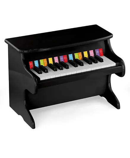 Viga Wooden My First Piano -Black