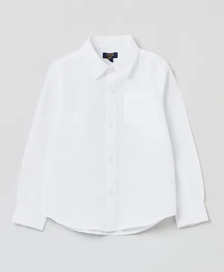 OVS Full Sleeves Shirt - White