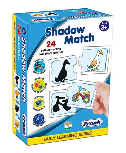 Frank Shadow Match 24 Pack Puzzle - 48 Pieces