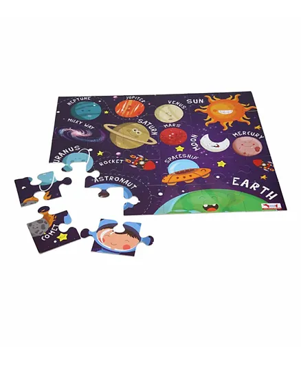 CocoMoco Kids Solar System Puzzle Multi Color - 30 Pieces