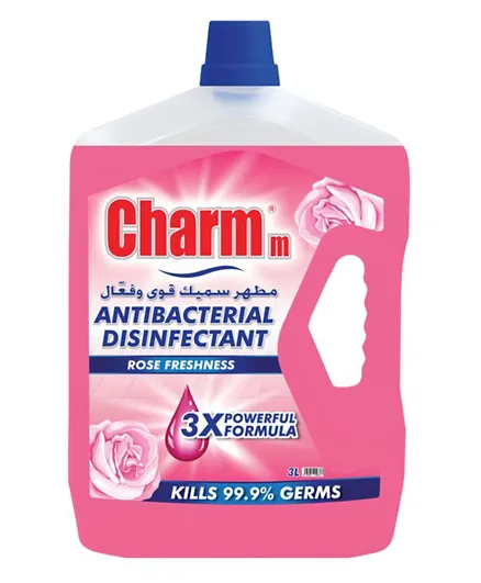 CHARMM  Antibacterial Disinfectant Rose - 3L