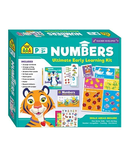 Hinkler School Zone Ultimate Learning Kit Numbers - English