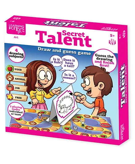 Learning KitDS Secret Talent Draw & Guess Game - Multicolor