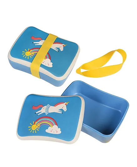 Rex London Magical Unicorn Kids Bamboo Lunch Box - 500mL