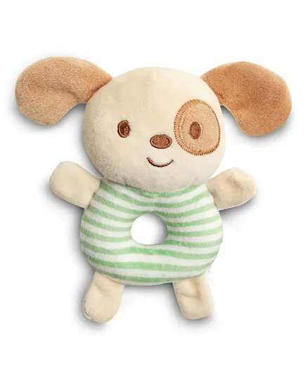 Little Angel Baby Crib Soft Stuffed Rattle Pacifying Toy - Dog