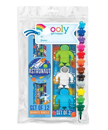 Ooly - Happy Pack Sapce Explorer Pencil Set