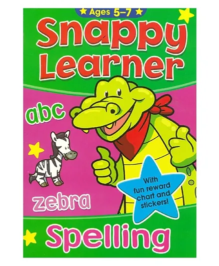 Alligator Books Snappy Learner Spelling Paperback - English