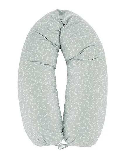 Babyjem Functional Mother & Baby Pillow - Green Flower