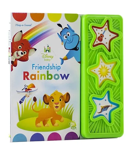 Pl Kids 3B STAR Disney Baby: Friendship Rainbow Box Set  Hard Bound - 6 Pages