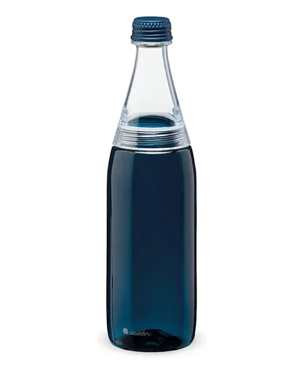 Aladdin Fresco Twist & Go Water Bottle Navy Blue - 0.7L