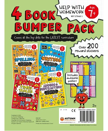 4 Book Bumper Pack - English