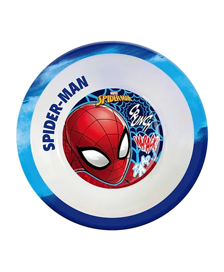 Spider Man Melamine Bowl - Blue