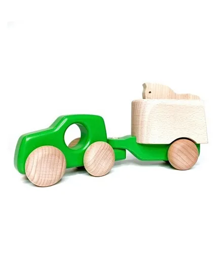 Bajo 4WD Car and Horse Toy - Green