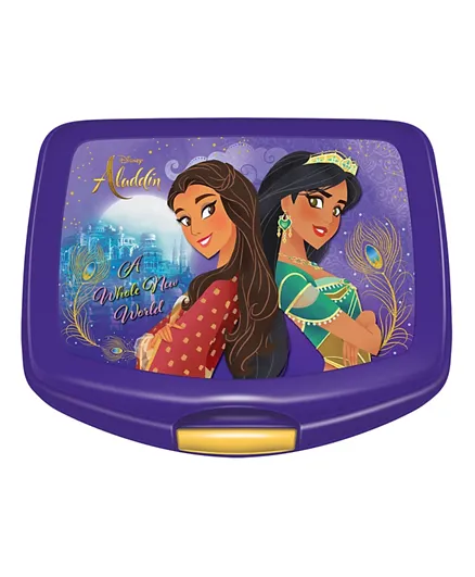 Disney Aladdin Live Action Lunch Box  - Purple