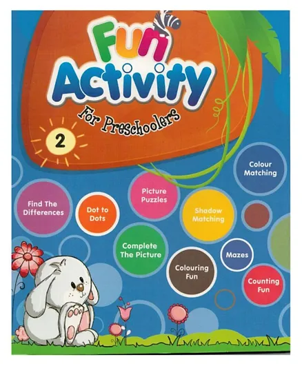 Fun Activity for Preschoolers 2  - 112 Pages