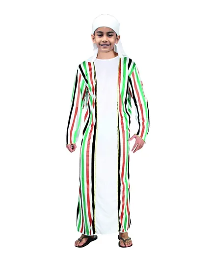 Party Magic UAE National Day Thobe - Multicolor