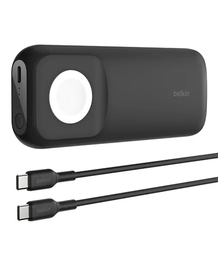 Belkin BoostCharge Pro10000 mAh Power Bank With Apple Watch Fast Charge - Black