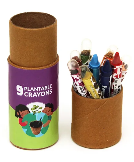 Plantable Crayon Colors Set - 9 Pc
