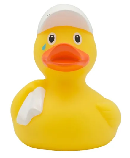 Lilalu Bye Bye Rubber Duck Bath Toy - Yellow
