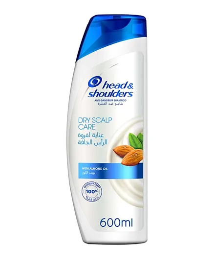 Head & Shoulders Dry Scalp Care Anti-Dandruff Shampoo with Almond Oil - 600ml