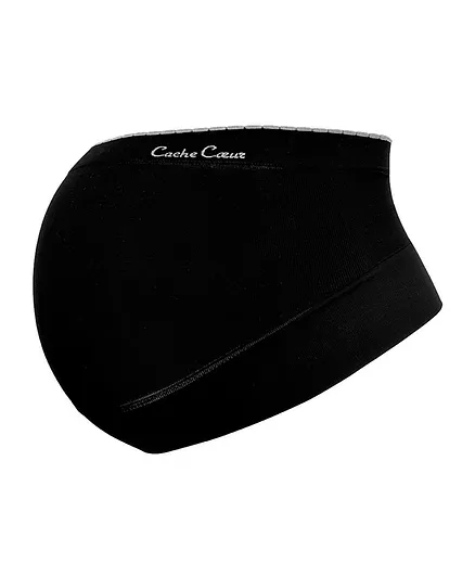 Cache Coeur Maternity Support Belt Illusion - Black