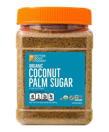 Better Body Foods Organic Coconut Palm Sugar