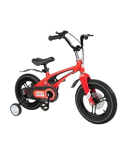 دراجة ليتل أنجل للأطفال حمراء- 14 بوصة