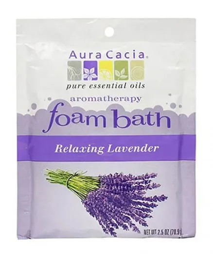 AURA CACIA Relaxing Lavender Foam Bath - 70.9g