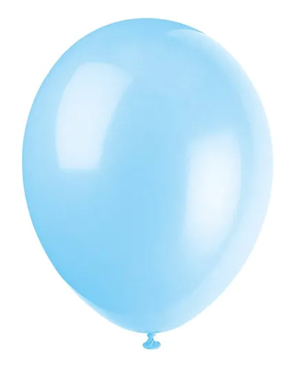 Unique  Balloon Pack of 10 Cool Blue - 12 Inches