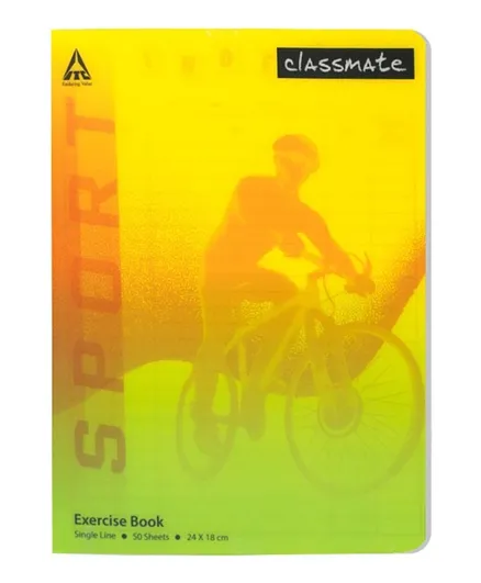 Classmate Exercise PP Book Single Line - Pack of 12